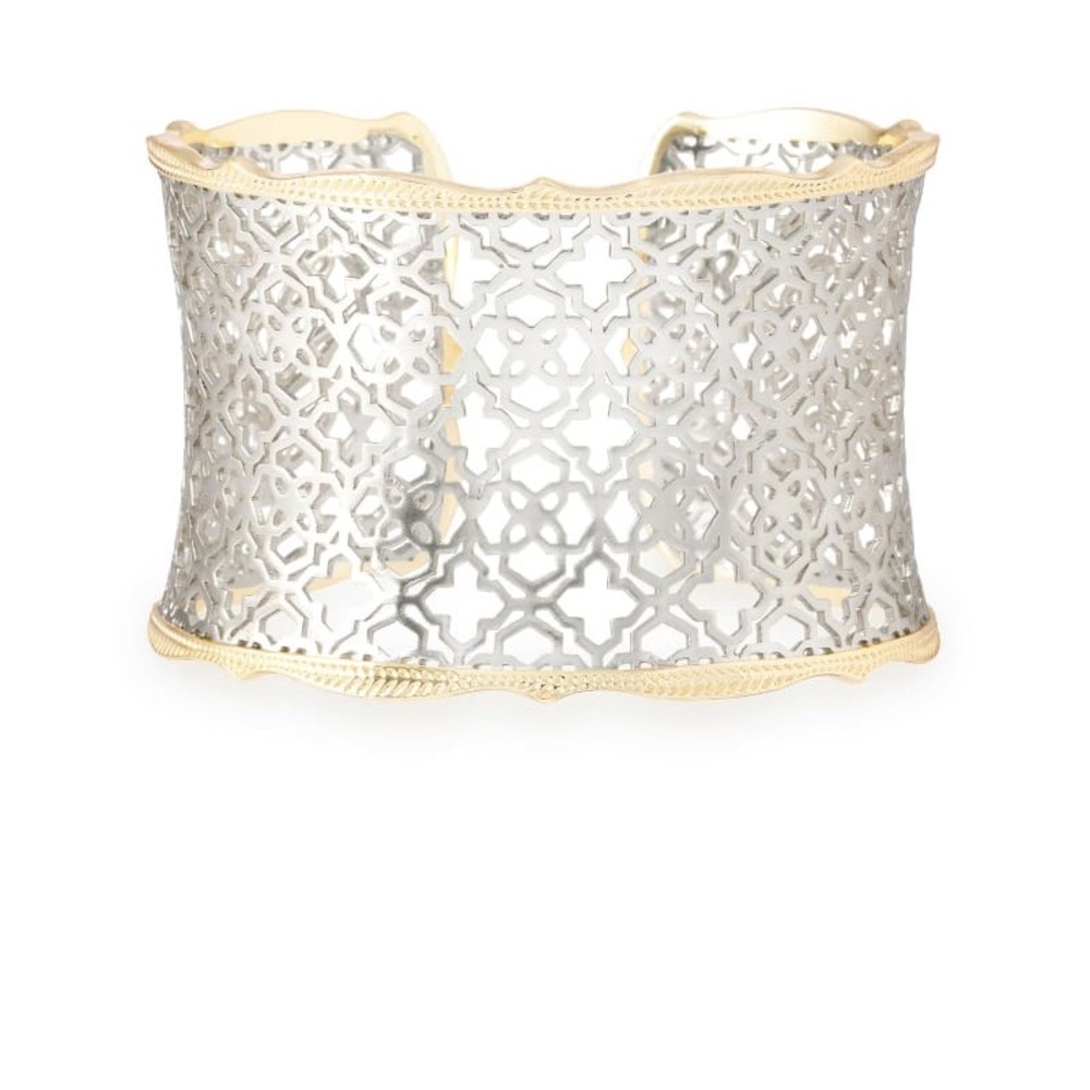 Kendra Scott Candice Gold & Silver Cuff Bracelet